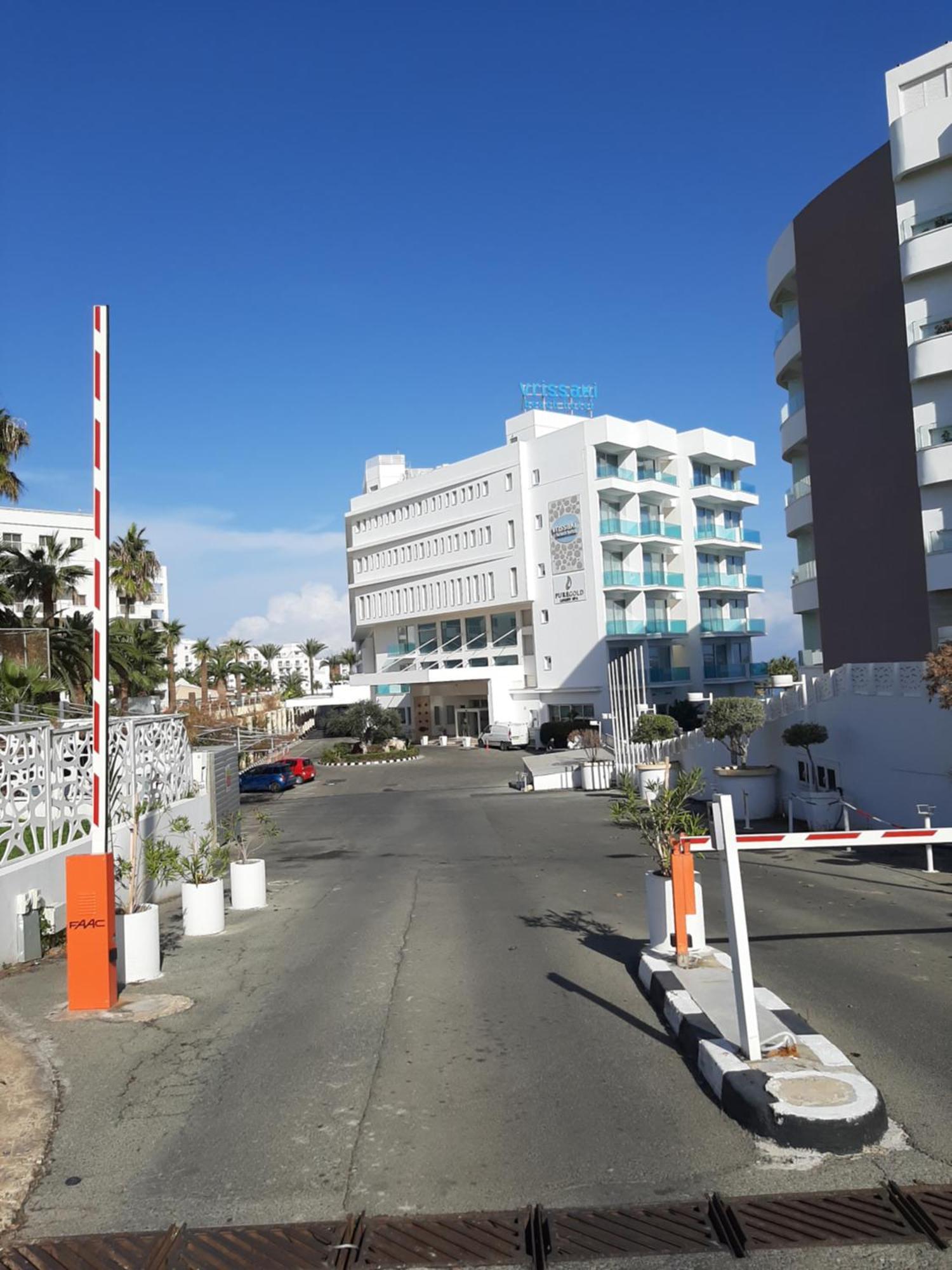 Vrissaki Beach Hotel Protaras Exterior foto