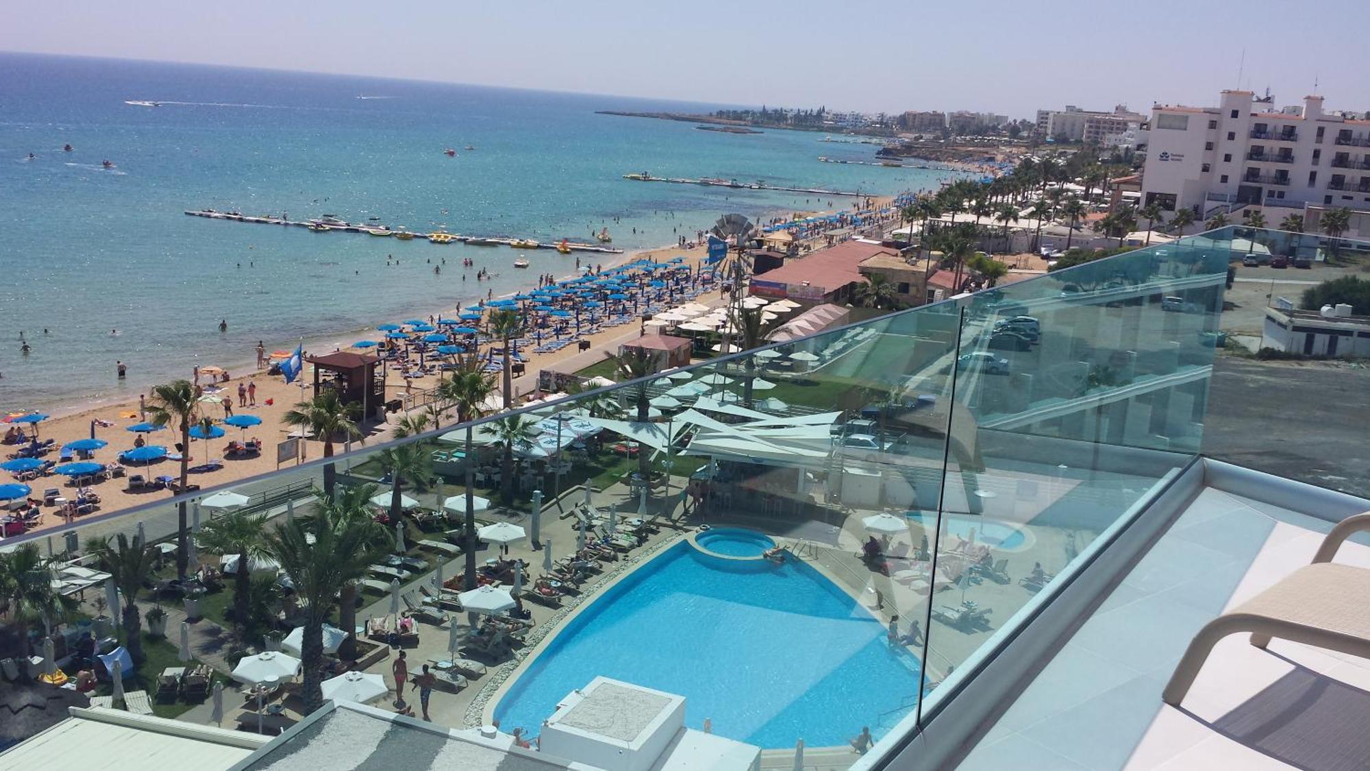 Vrissaki Beach Hotel Protaras Exterior foto